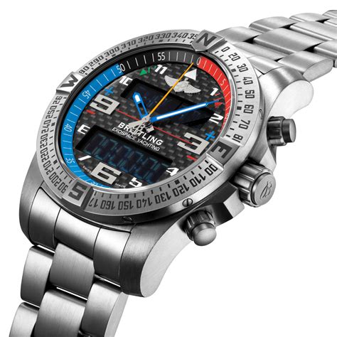 breitling chronograph exospace b55|breitling exospace b55 yachting.